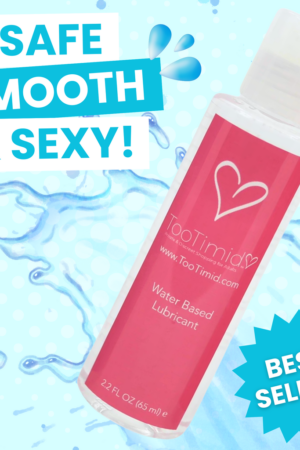 #1 Best-Selling Universal TooTimid Water-Based Sex & Masturbation Lube