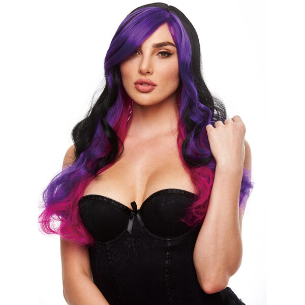 Brandi Wig in BlackPurple