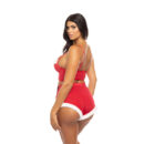 Holiday Vixen Bra Shorts Set