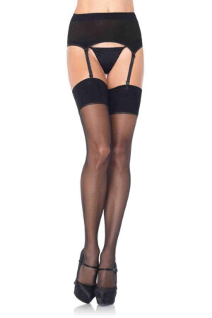 Leg Avenue Garter Belt and Thigh-High Stocking