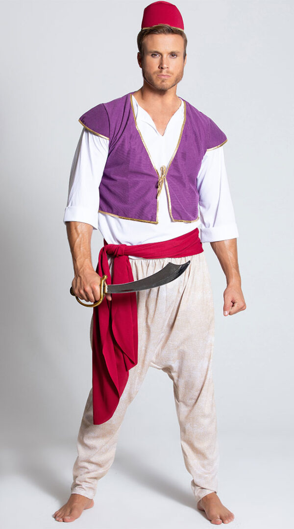 Mens Arabian Folk Hero Costume