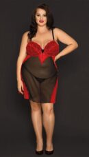 Romantic Plus Size Lingerie Dress