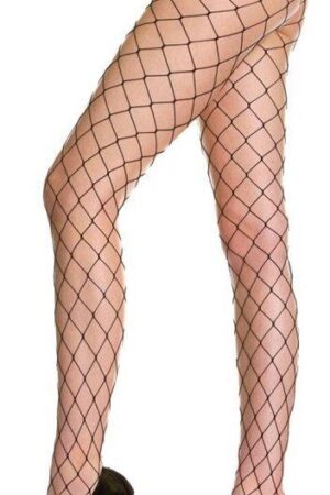 Seamless Big Diamond Net Pantyhose One Size Available