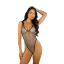 Sheer Rhinestone Teddy